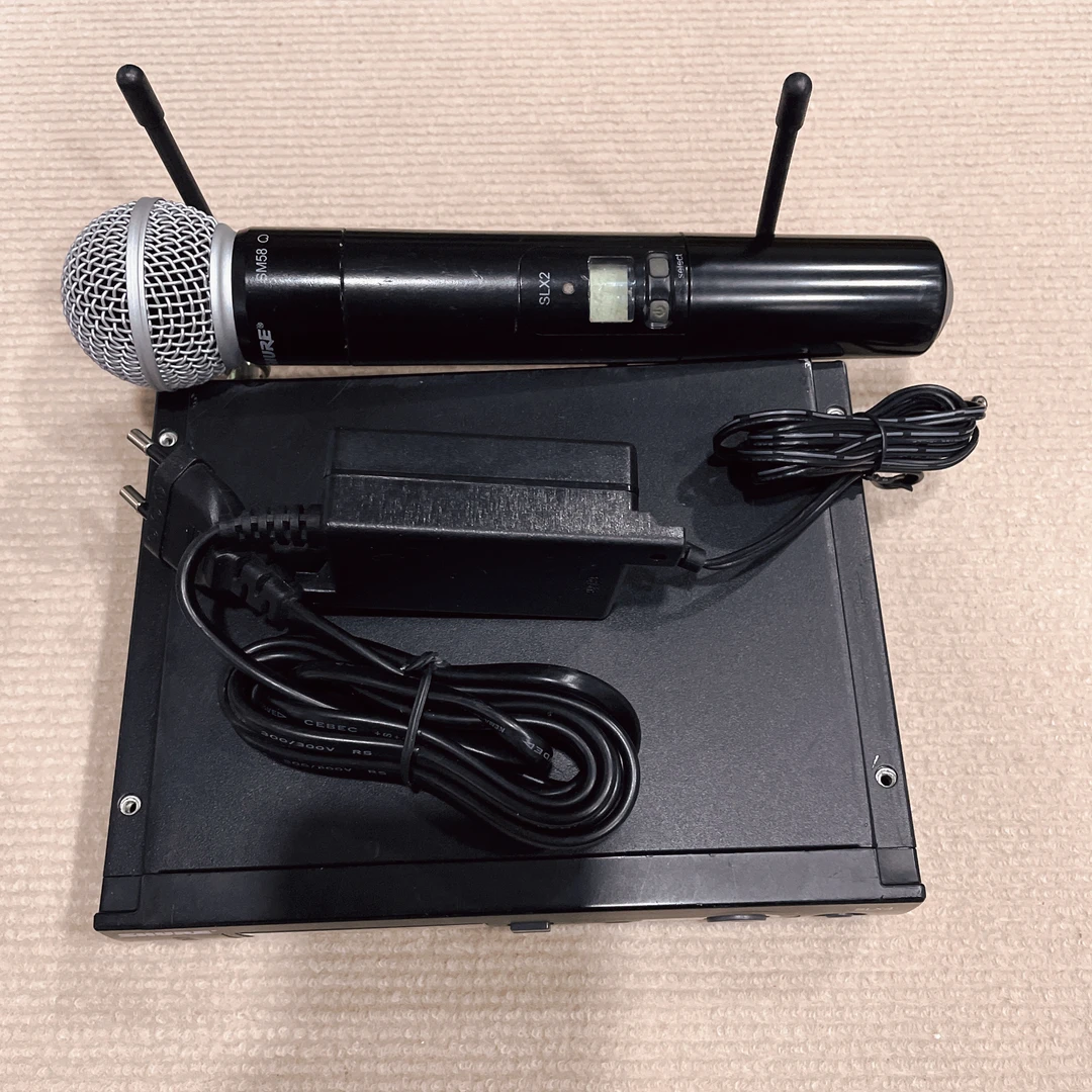 8新 Shure/舒尔 美国舒尔SLX24/SM58演出级别一拖一无线话筒