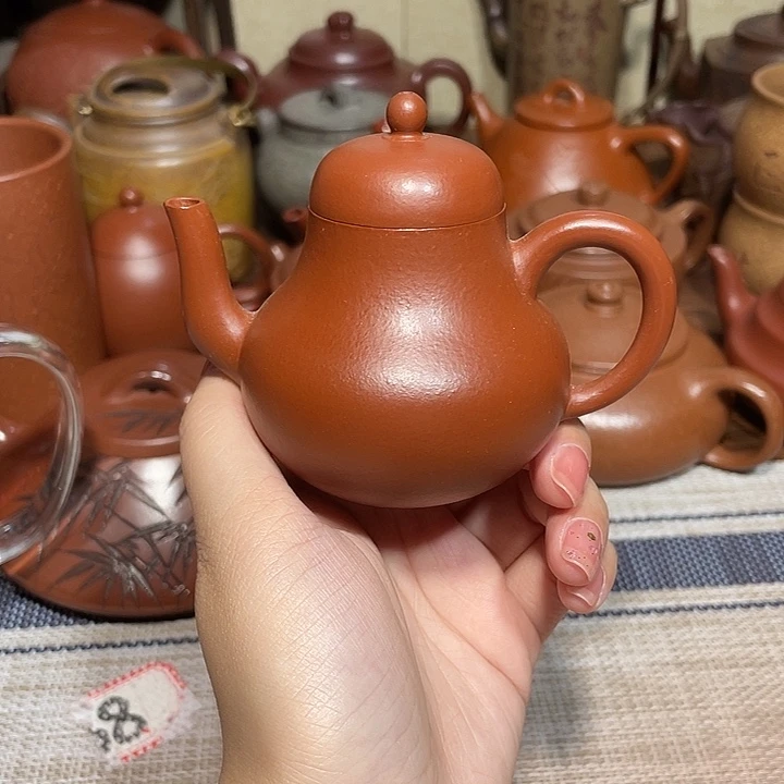 茶壶紫砂紫砂宜兴紫砂壶80cc