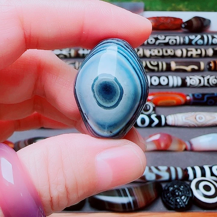 玛瑙/玉髓合金珠宝半成品