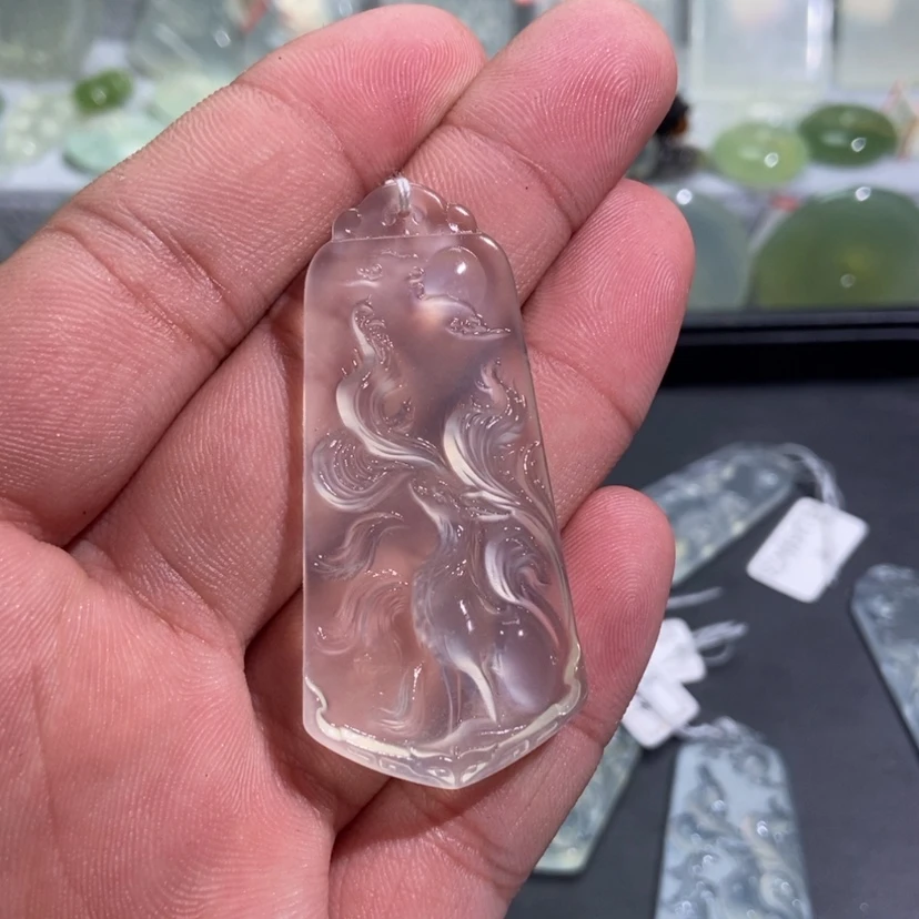 【闪购商品】蛇纹石玉颈饰未镶嵌宋**！