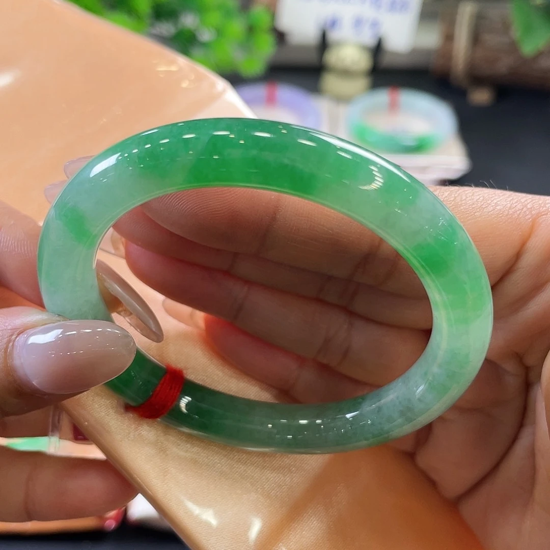 未镶嵌手镯翡翠73号53.3