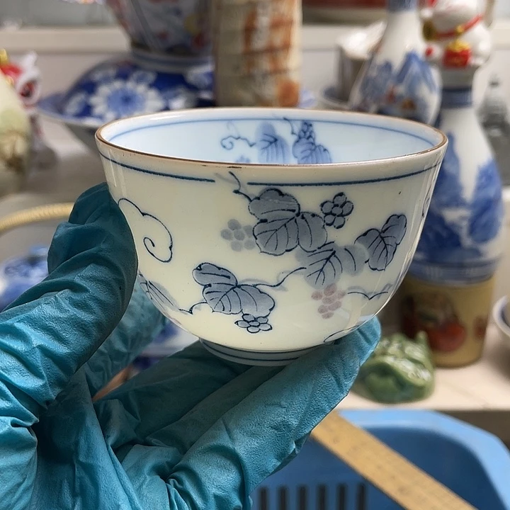 瓷片画***山哈哈哈哈我的天啊我的