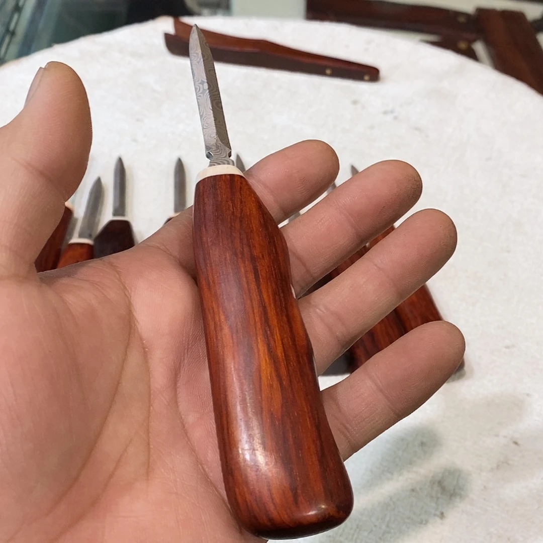 檀香紫檀（小叶紫檀）茶刀
