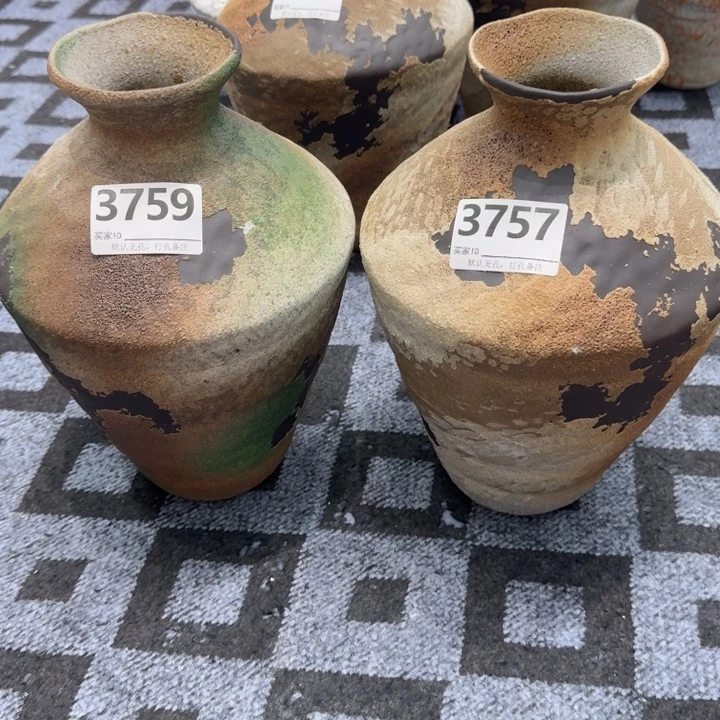 幸***随瓷片景德镇高温花器编码3759、3757默认无孔