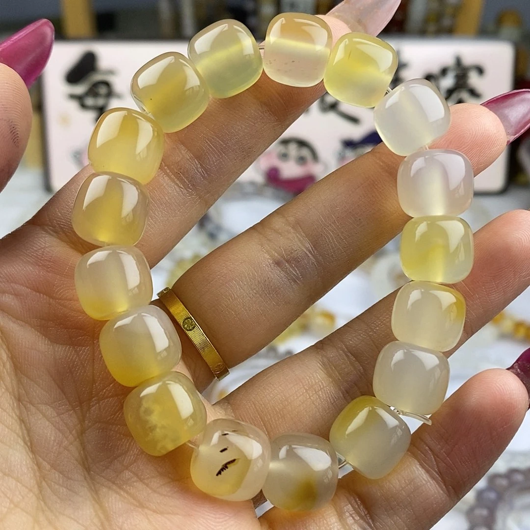 玛瑙/玉髓未镶嵌手串2