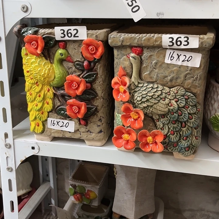 紫砂花盆粗陶材质多肉花盆孤品