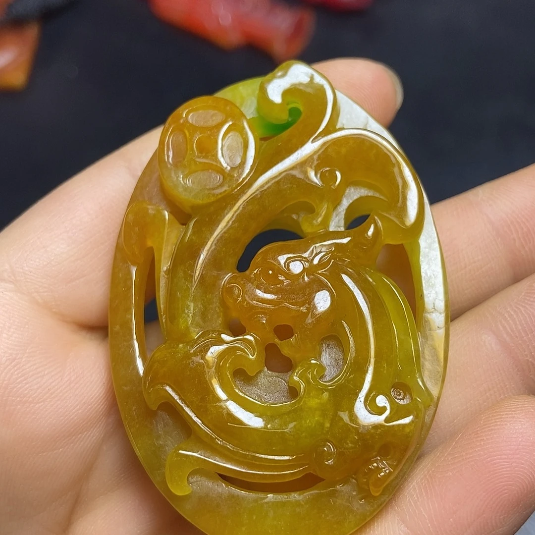 吊坠白玉菩提精品文玩