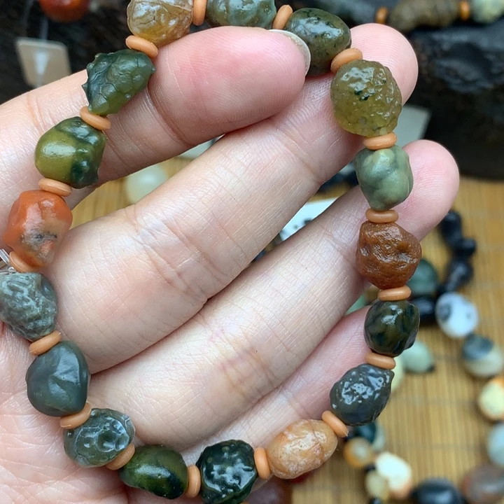 未镶嵌玛瑙/玉髓珠宝半成品