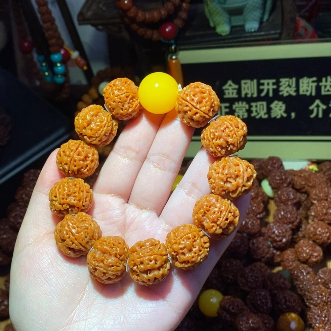 金刚菩提手串205无尘配饰黄