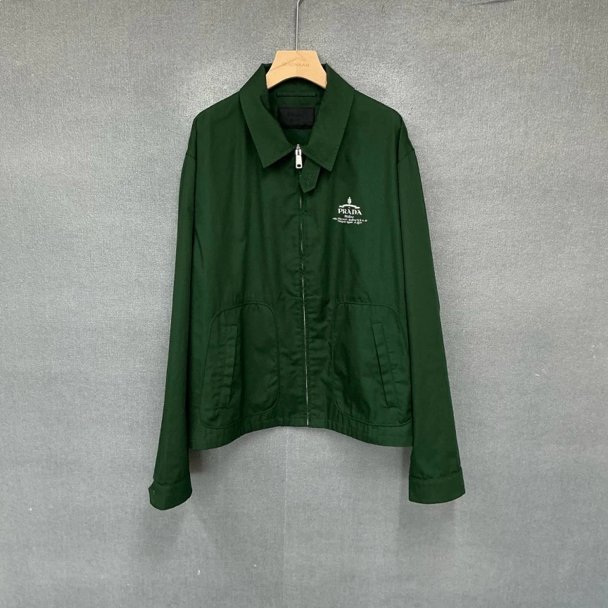 未使用 Prada/普拉达  印花logo夹克外套 52码/4027