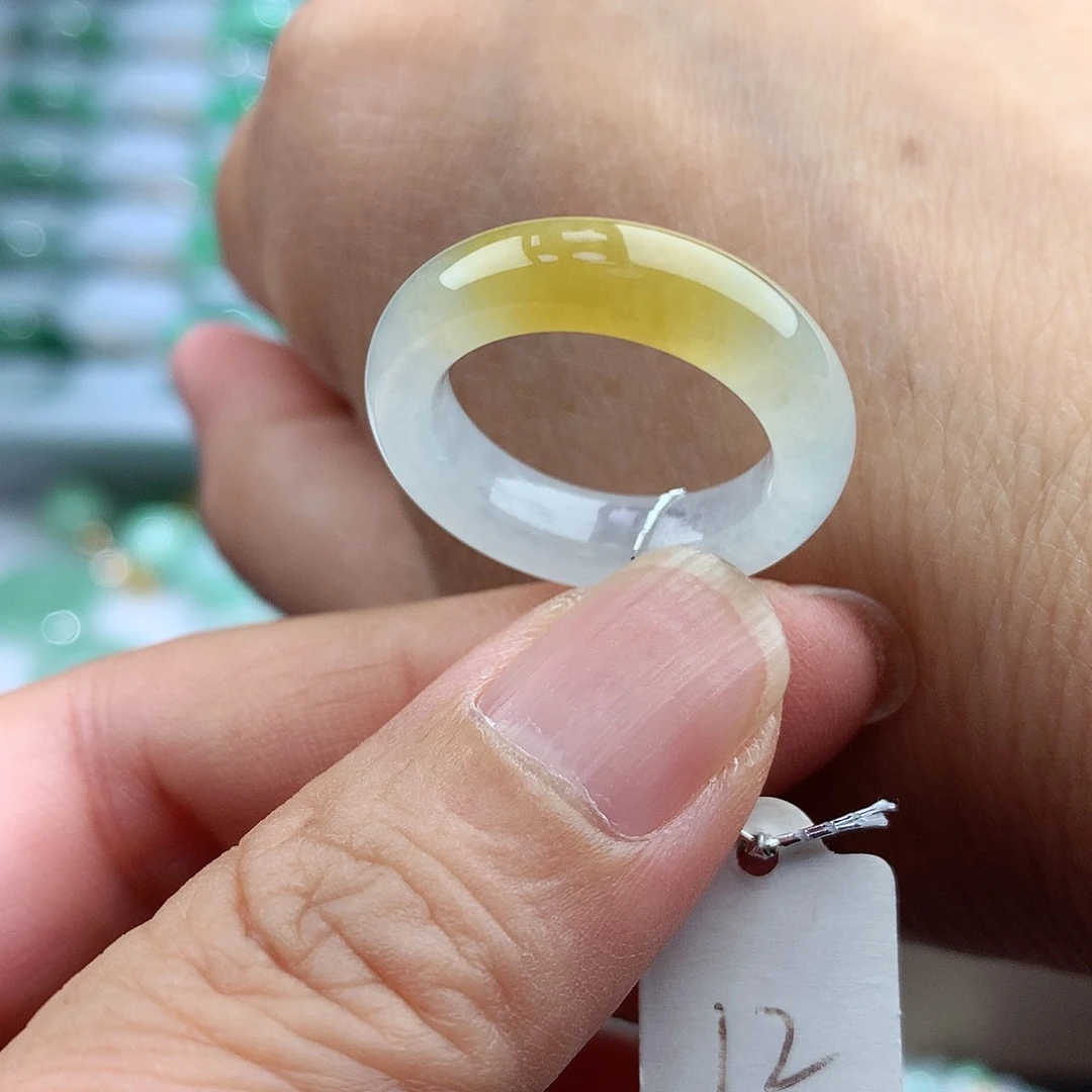 未镶嵌戒指翡翠12号