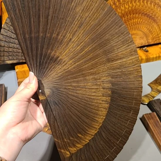 金丝楠21尺寸小叶桢楠金丝楠木苏扇阴沉