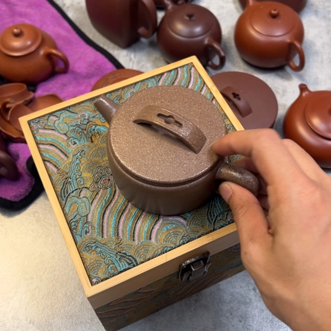 茶壶紫砂全手工制作