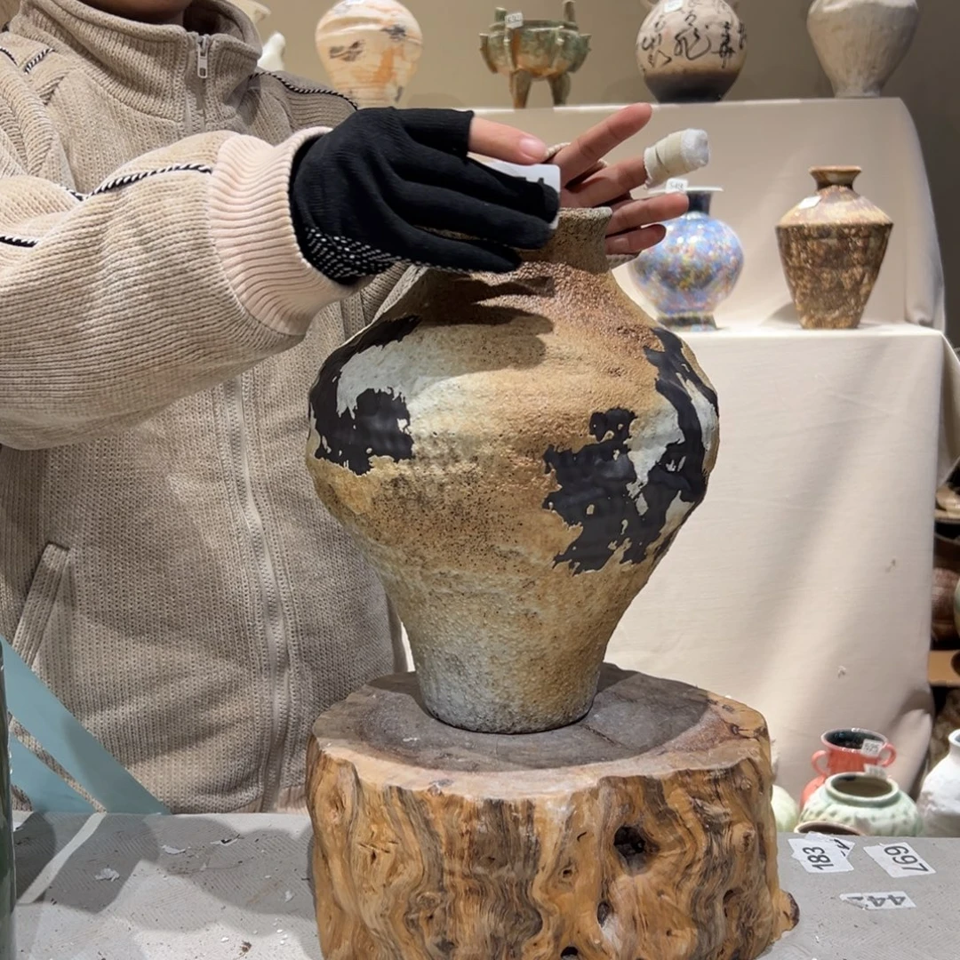 景德镇高温陶瓷574花瓶摆件花瓶摆件