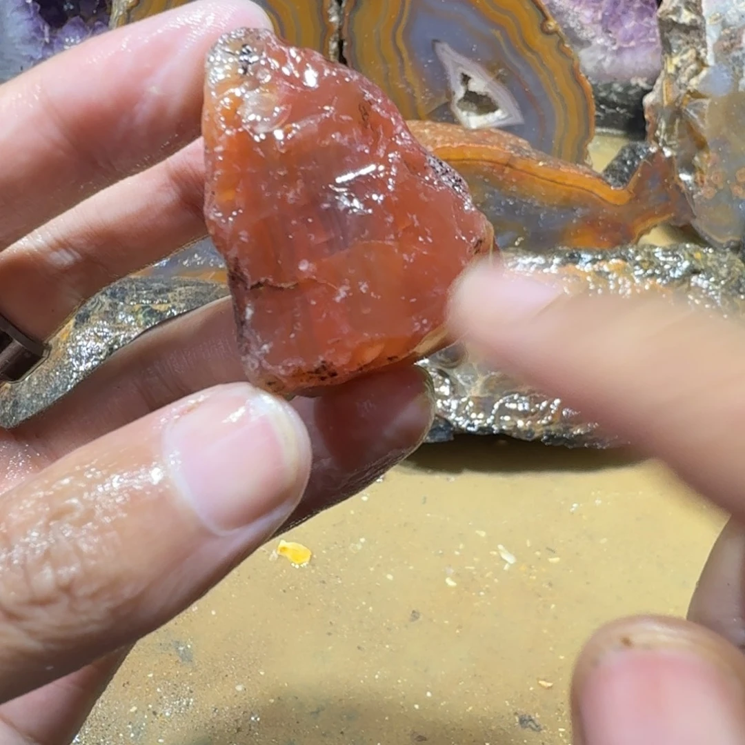 未镶嵌玛瑙/玉髓珠宝半成品