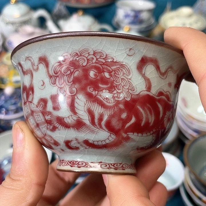 景德镇陶瓷主人杯123444