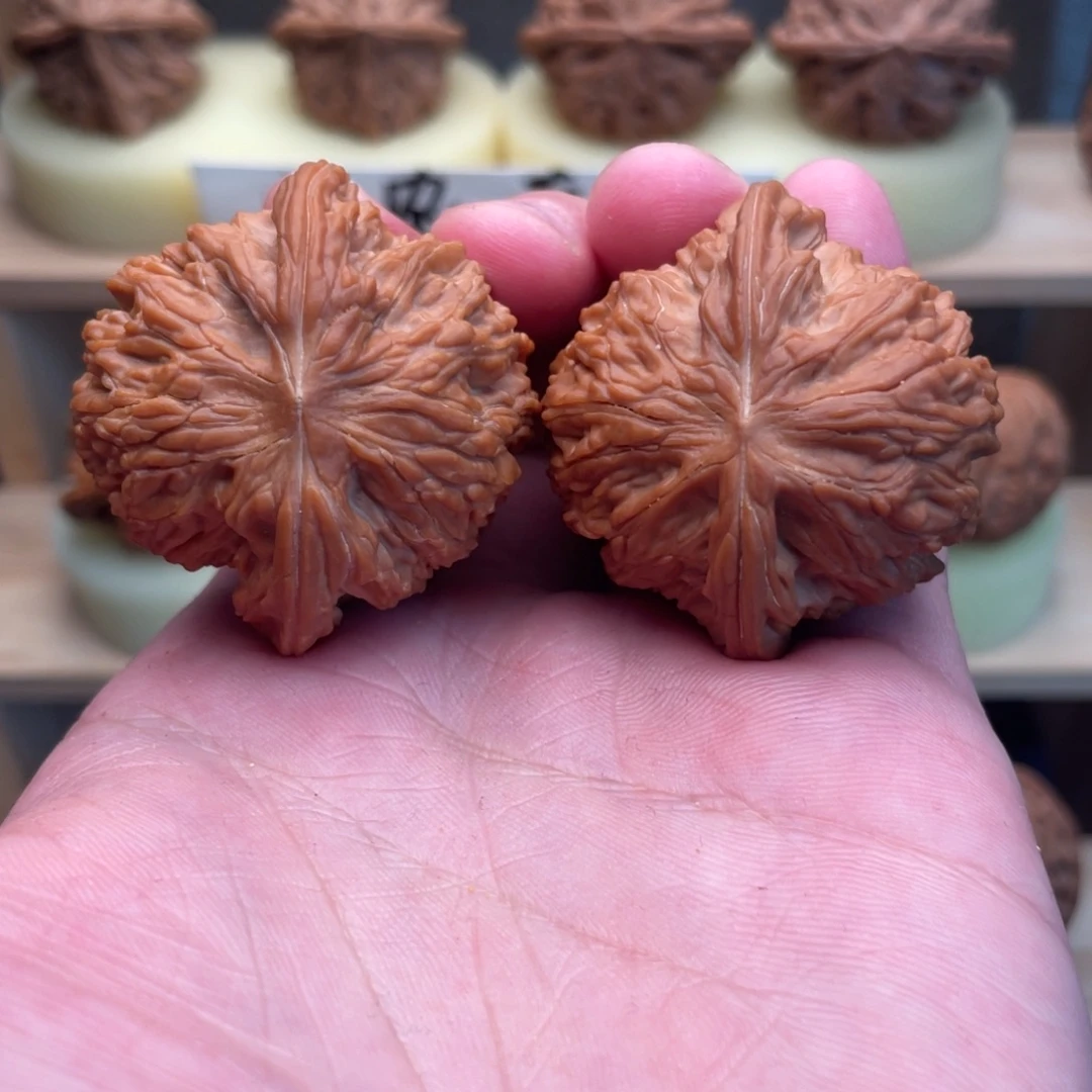 王***火吊坠文玩核桃磨盘41