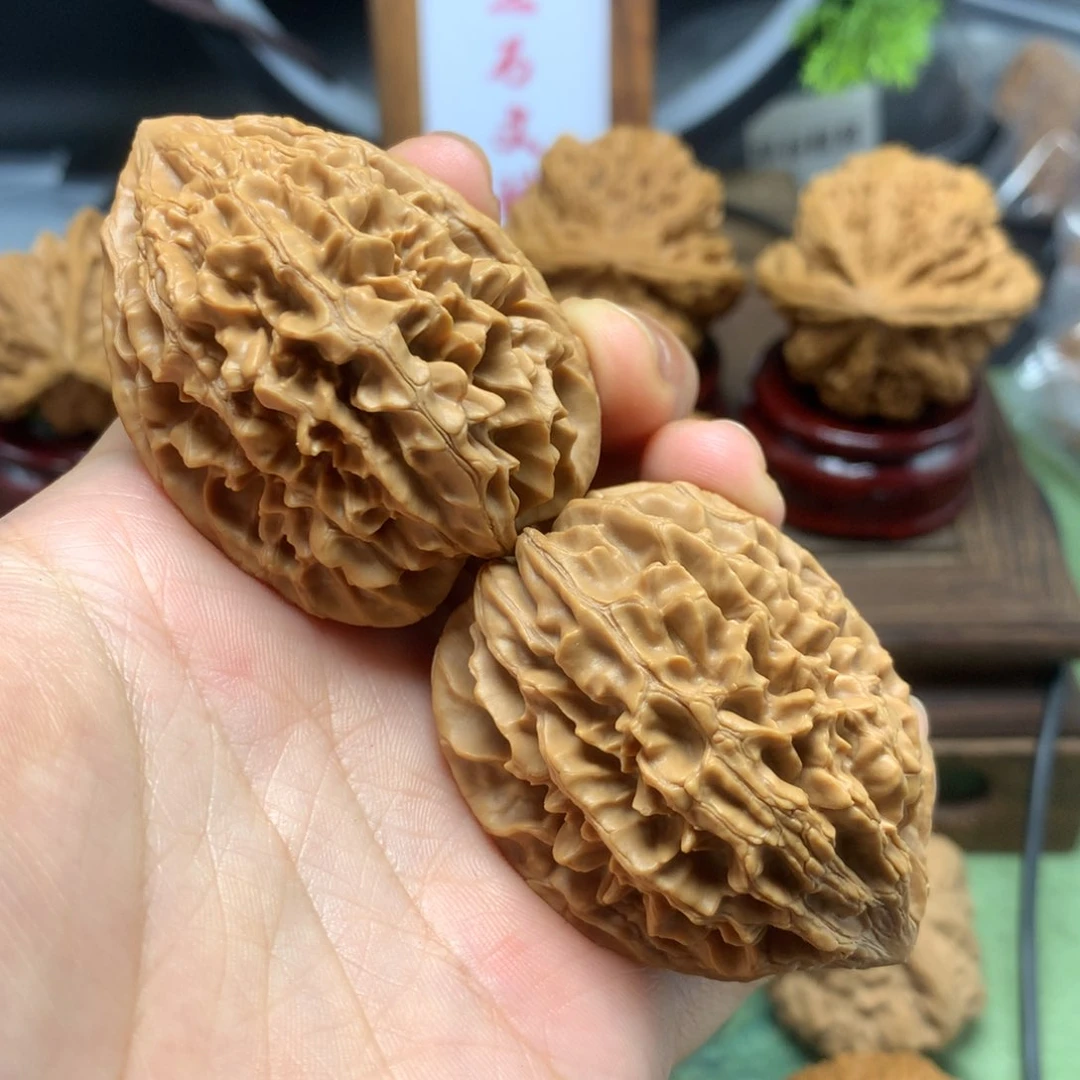 文玩核桃把件阳**赵40招财鼠全品
