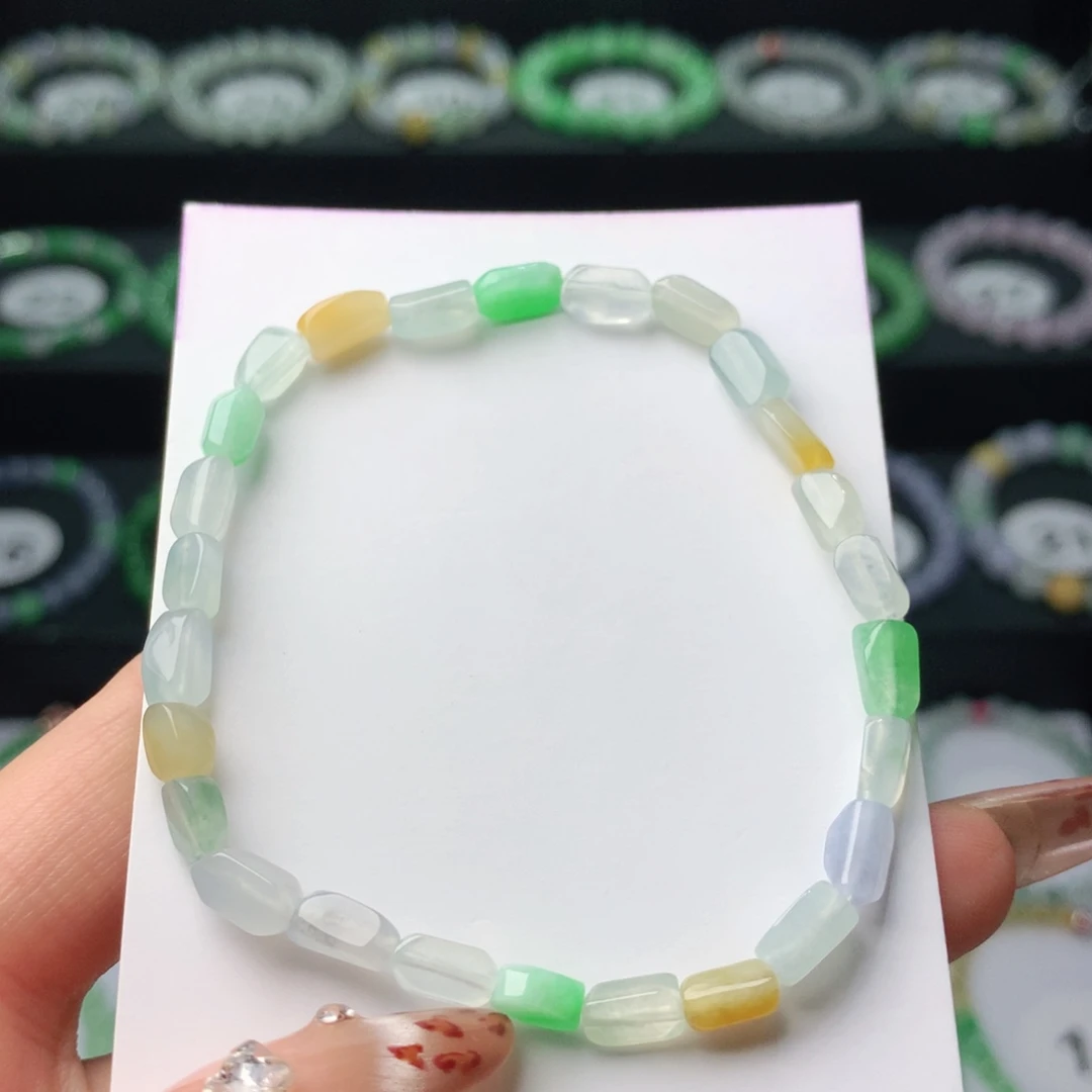 翡翠未镶嵌手链翡翠