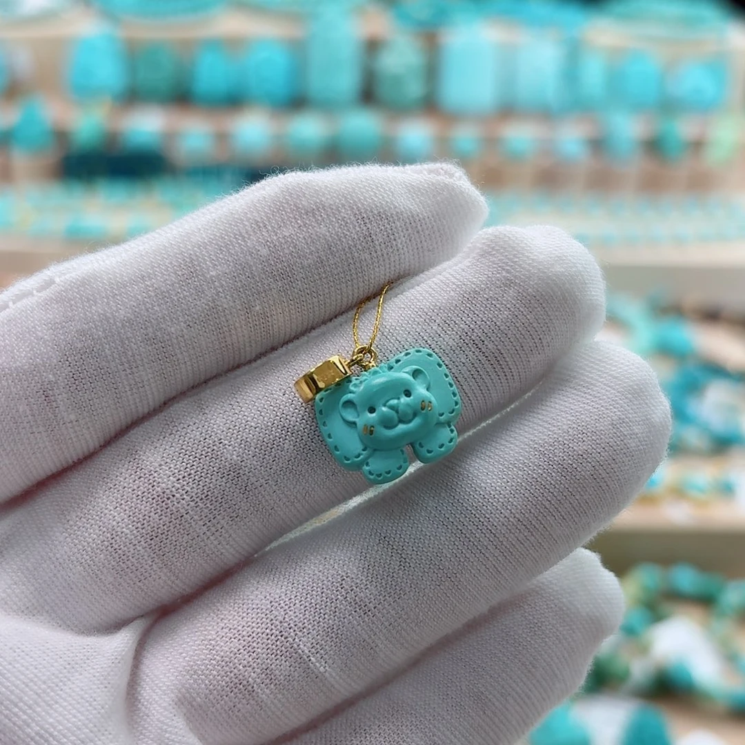 绿松石未镶嵌珠宝奇石