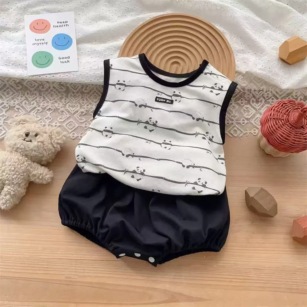 2402373 竹子熊猫套装