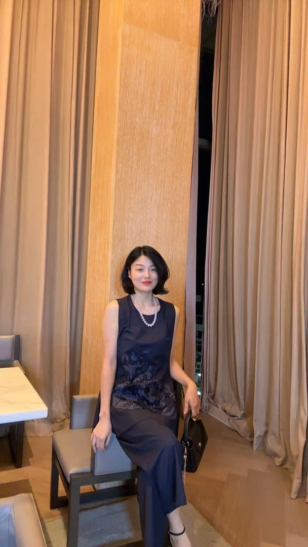 TANTAN  纯棉100 气质印花 时尚无袖套装1793