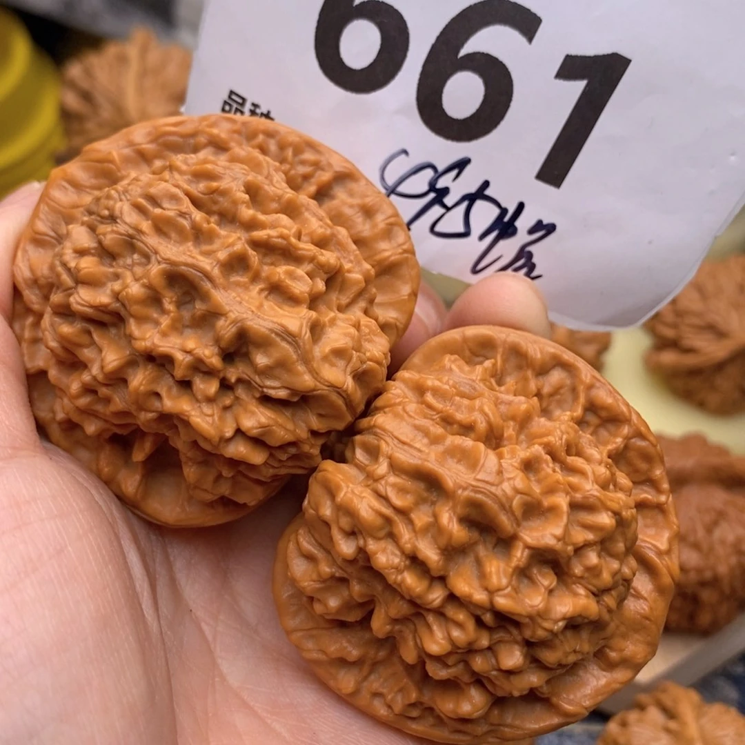 文玩核桃把件661号线49.5帽