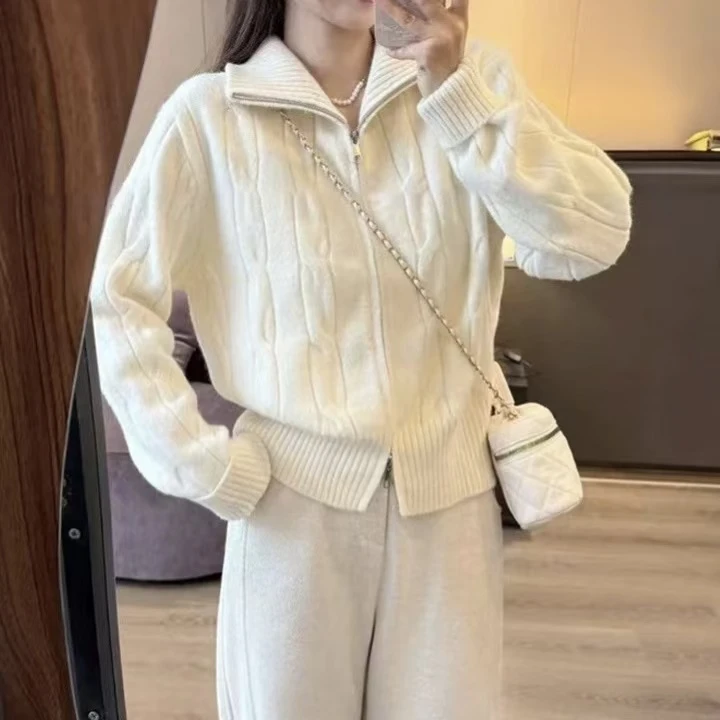 觅柚301-400【秋冬毛衣合集】时尚百搭极简开衫套头毛衣女装