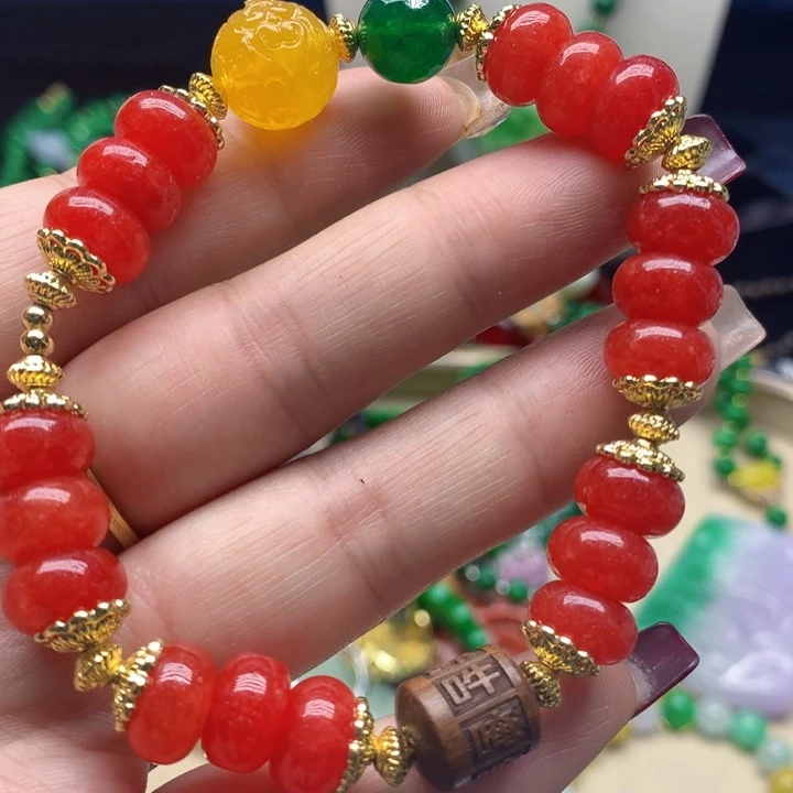 翡翠颈饰未镶嵌吊坠