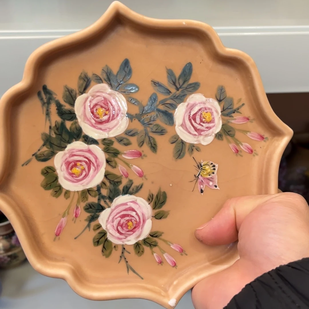 柴烧手工手绘陶瓷