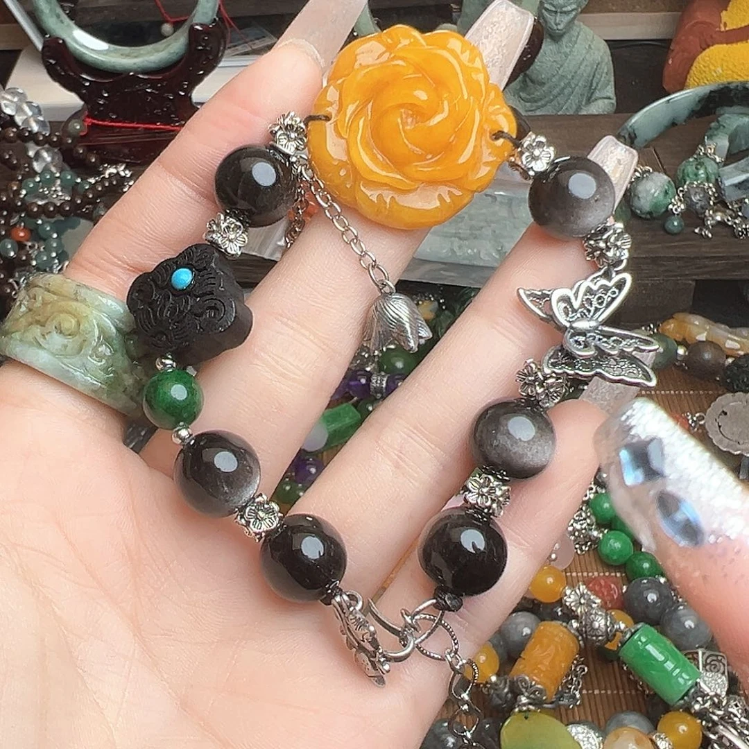 翡翠未镶嵌颈饰卡*吊坠