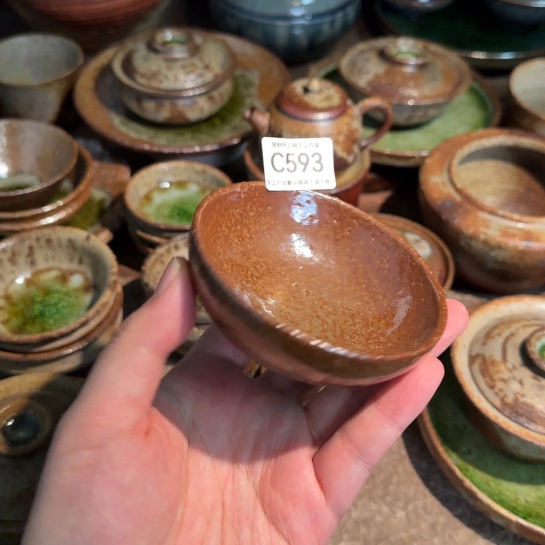 C593破碎感泥料非柴烧跑单禁拍