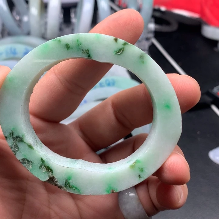 定制翡翠未镶嵌天然缅甸翡翠手镯翡翠手镯