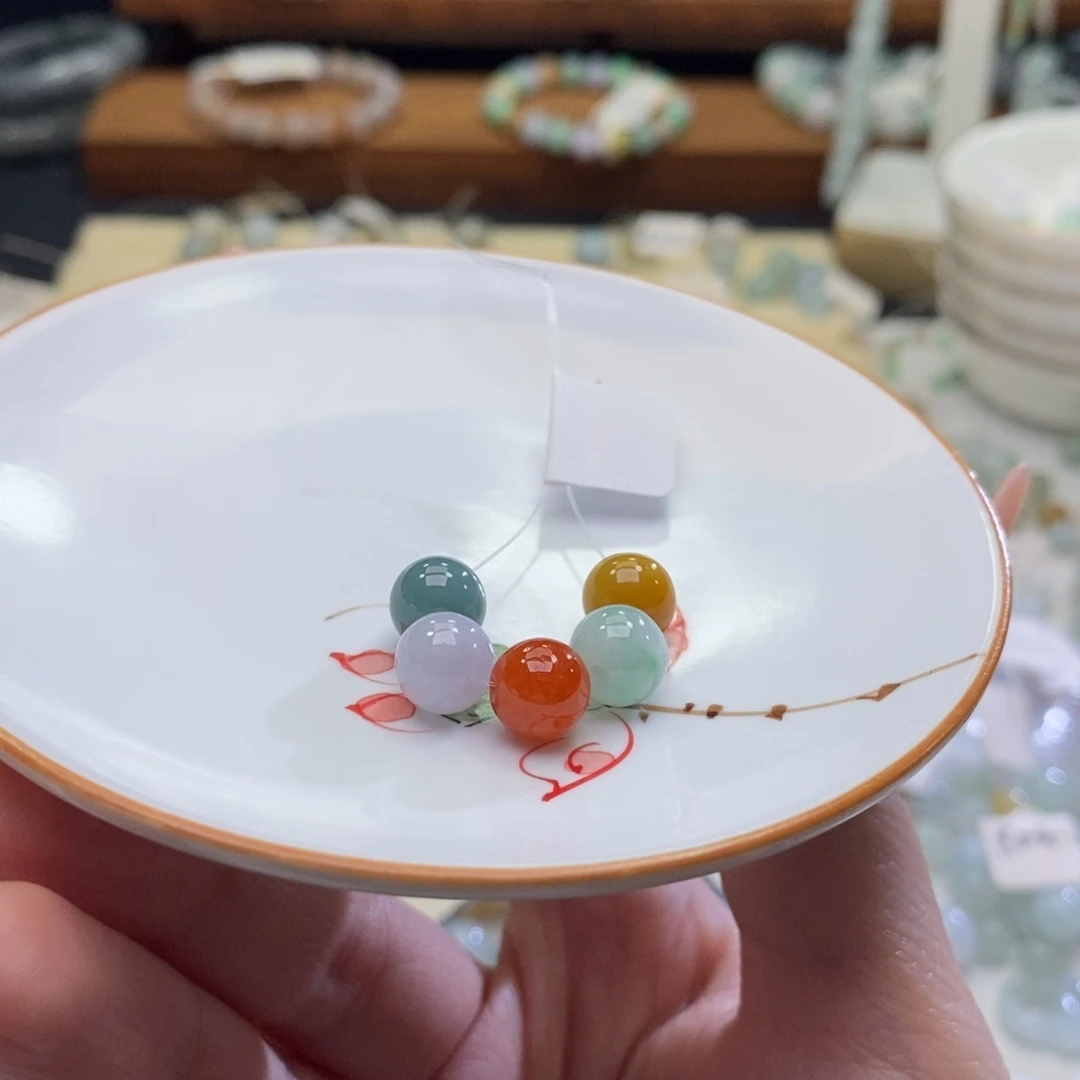 手链翡翠未镶嵌翡翠d2271卡8