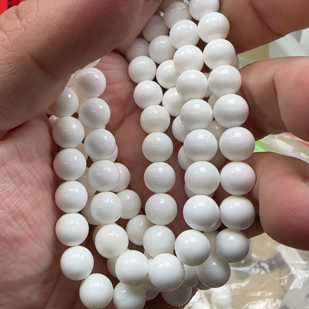 白玉菩提吊坠白色951