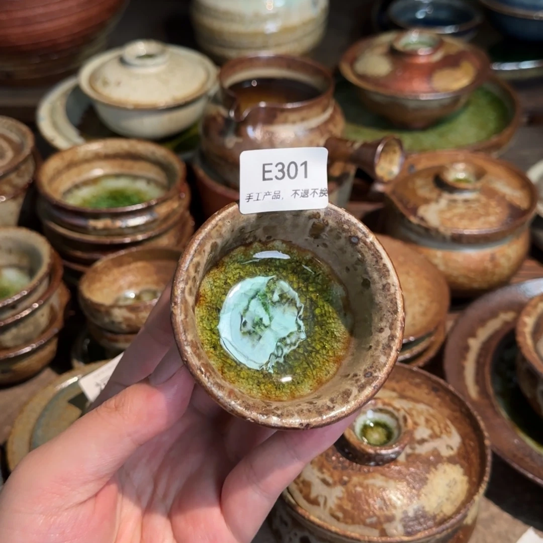 E301破碎感泥料非柴烧跑单禁拍