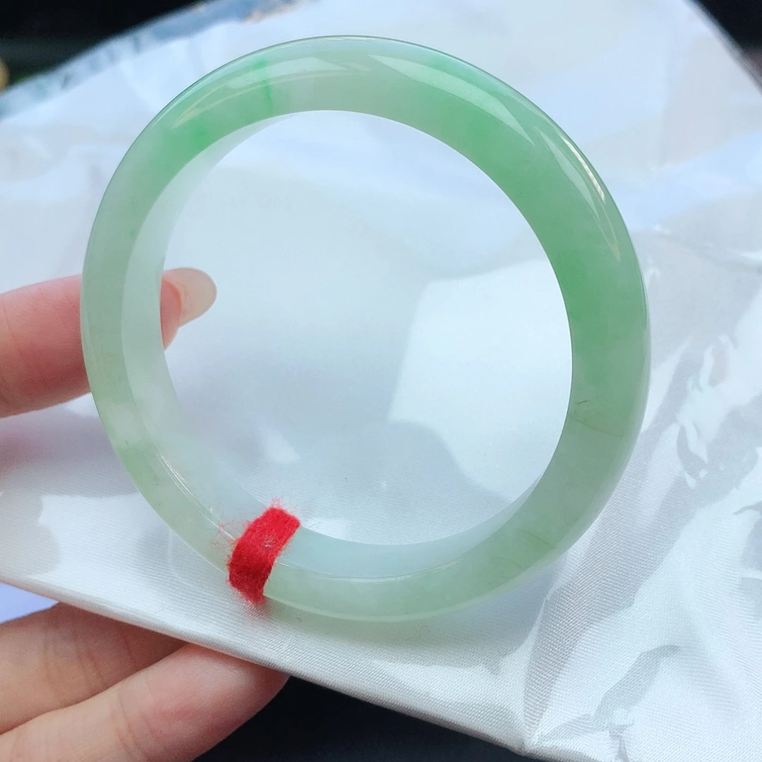翡翠手镯未镶嵌53圈口880778