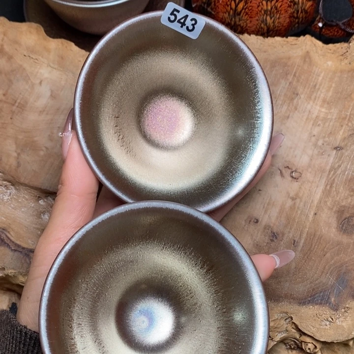 茶盏建窑建盏主人杯543