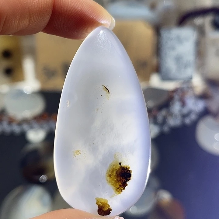 玛瑙/玉髓未镶嵌吊坠(不含链)