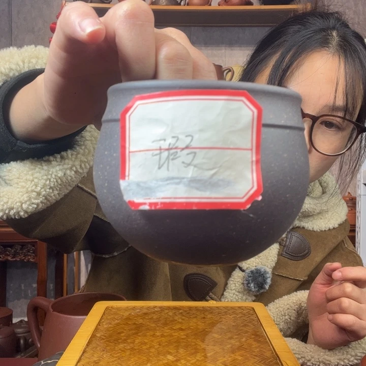 茶杯紫砂原矿紫砂杯