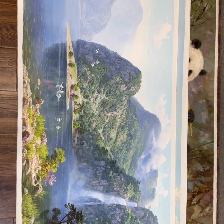 油画你就不会再来一个