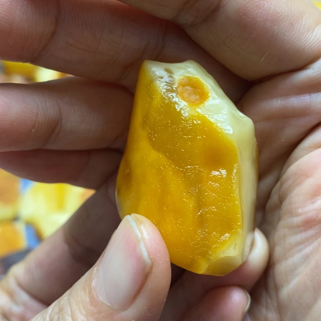 定制琥珀未镶嵌蔣*传世琥珀蜜蜡定制