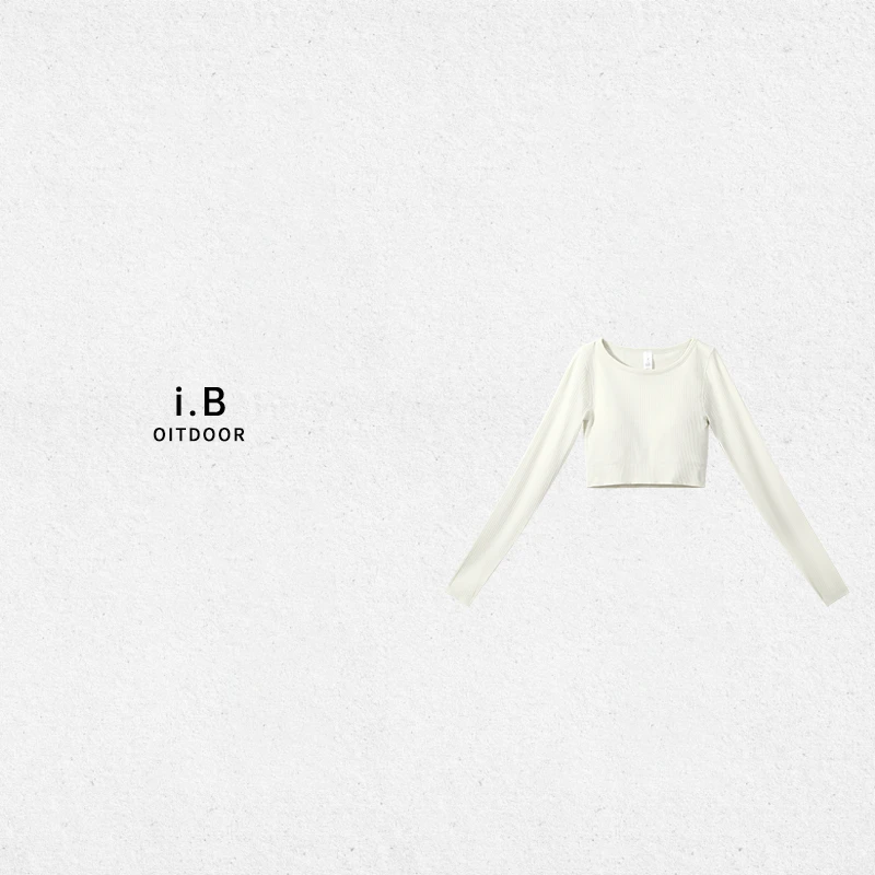 i.B 伊力纱线短款长袖杯垫款T-IB-DAW197