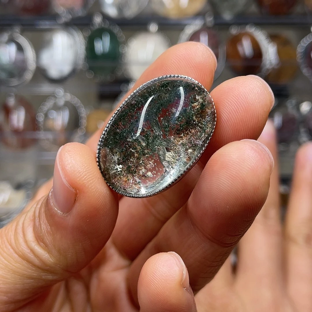 【闪购商品】水晶珠宝半成品银S925镶嵌娴*说魔盒