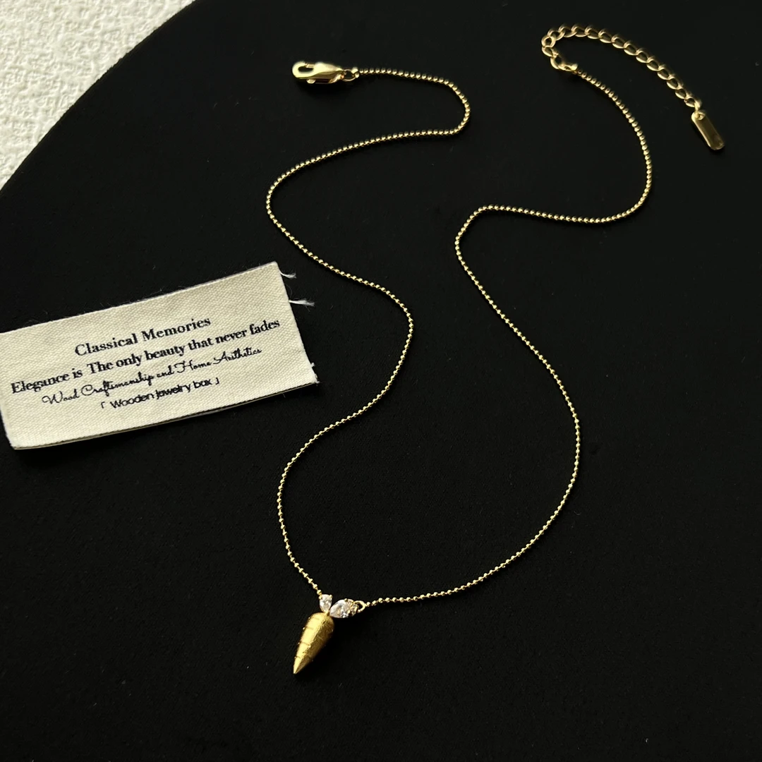 铜合金项链 Z财【金色萝卜卜】项链296