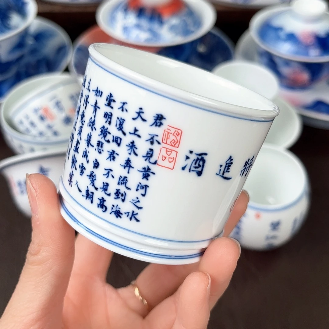 手绘高温瓷器瓷器