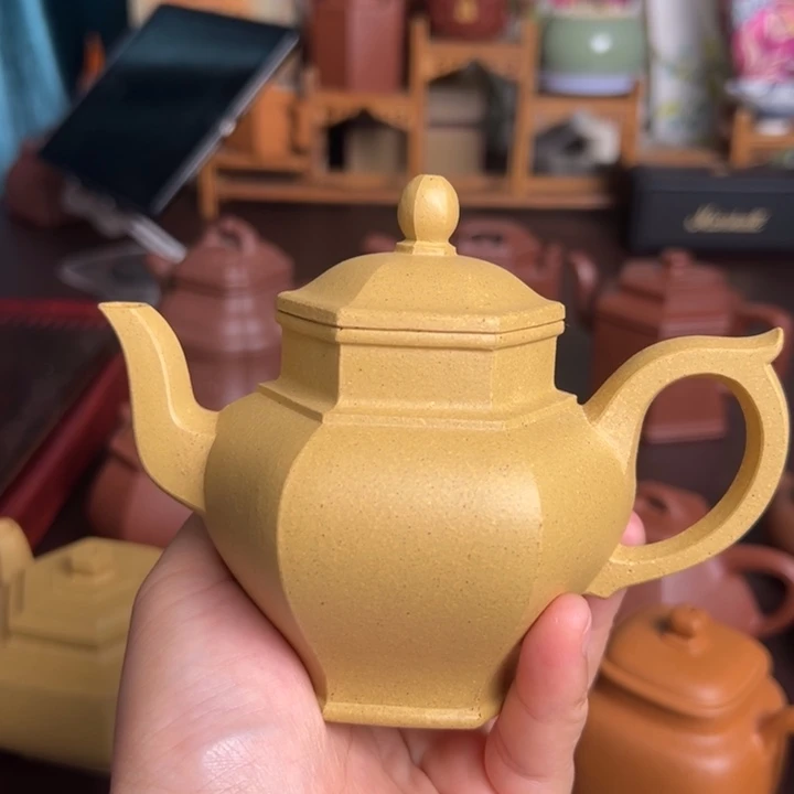 老***，茶壶紫砂段泥宫灯