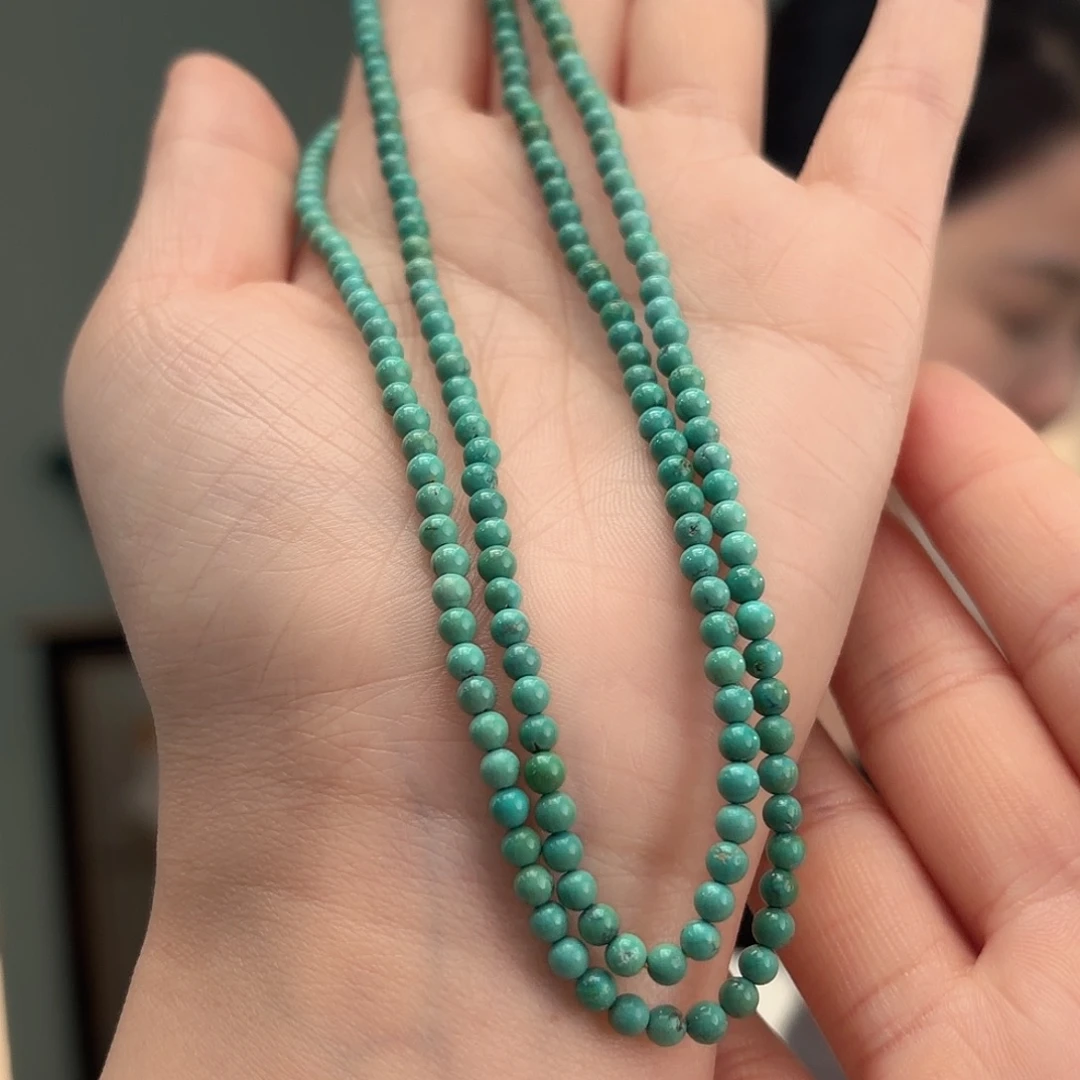 绿松石未镶嵌颈饰