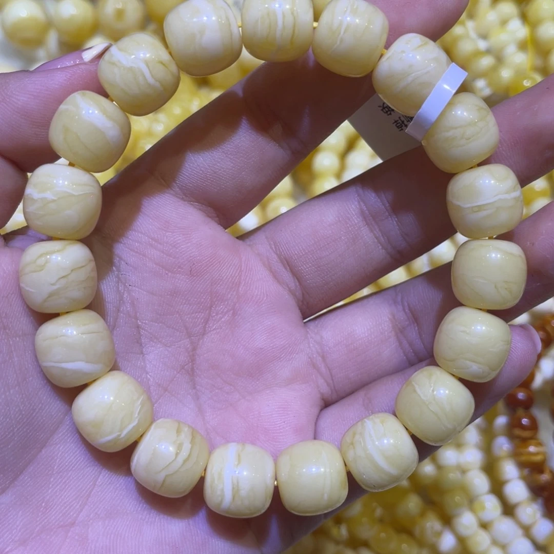 手绳琥珀未镶嵌12m