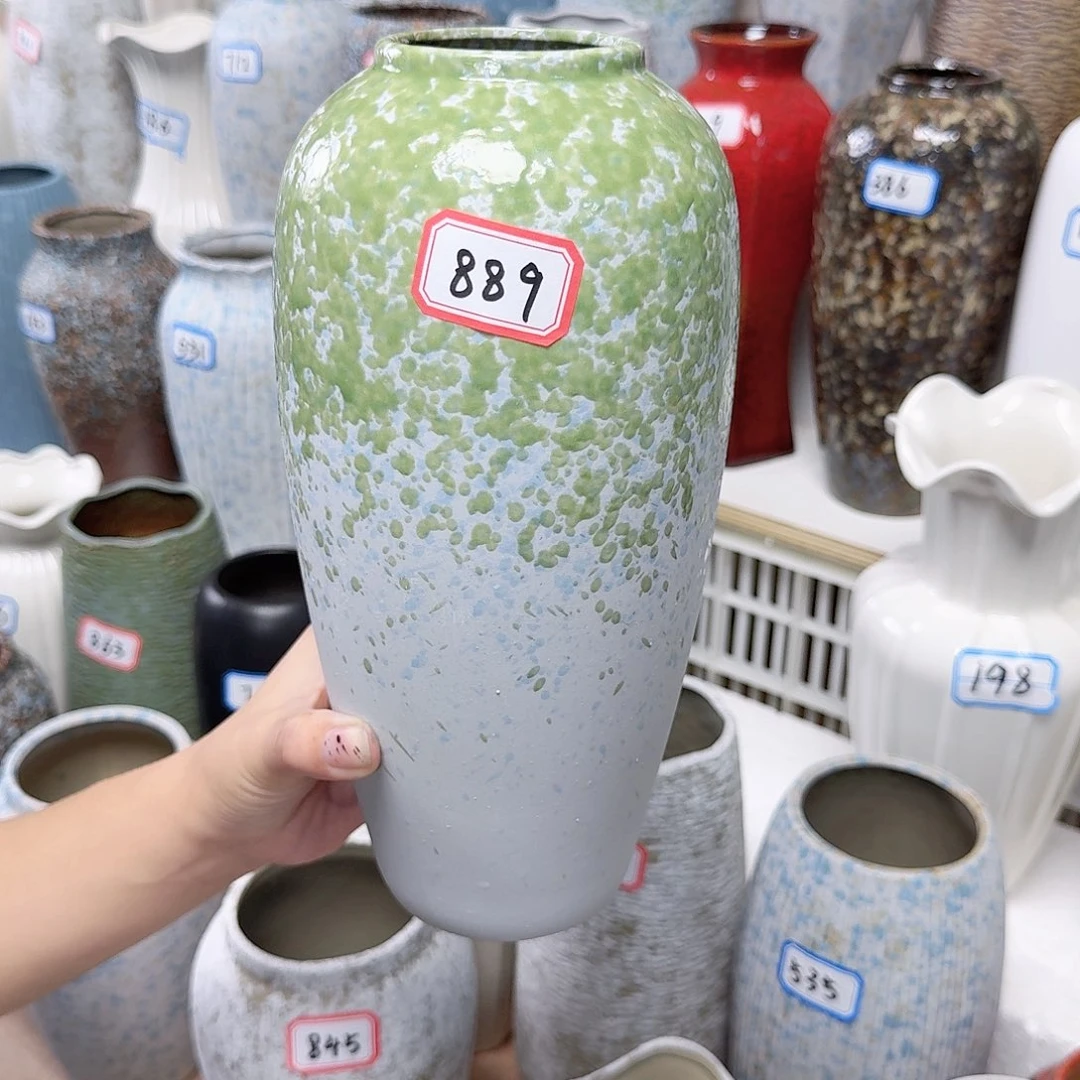 889号陶瓷花瓶25厘米一个
